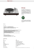 Luxman PD-171A-Brochure